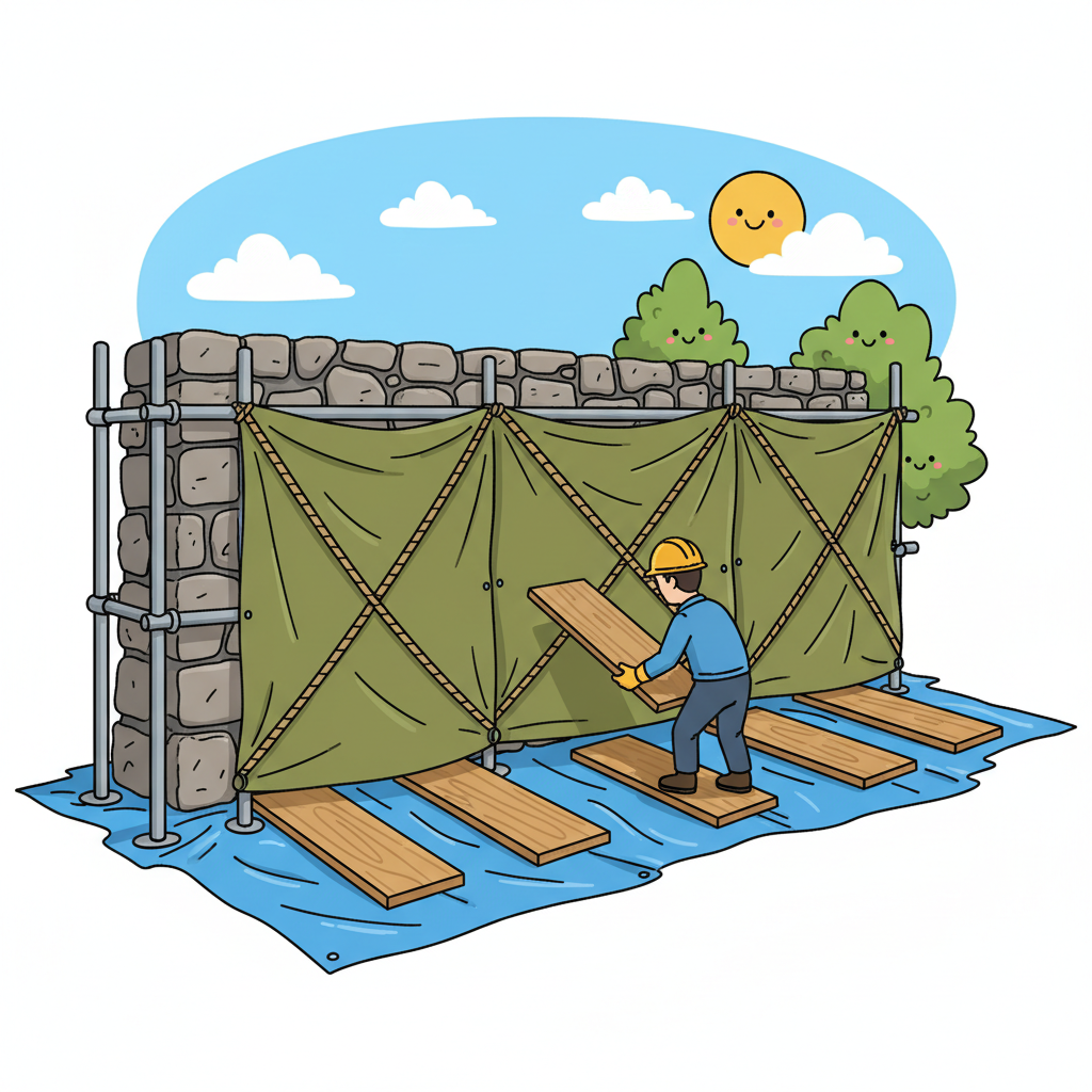 Comment protéger un mur en pierre lors des travaux de rénovation?