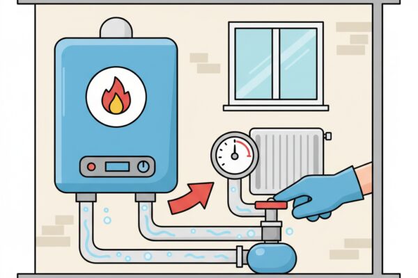 Comment régler la pression d’un circuit de chauffage?