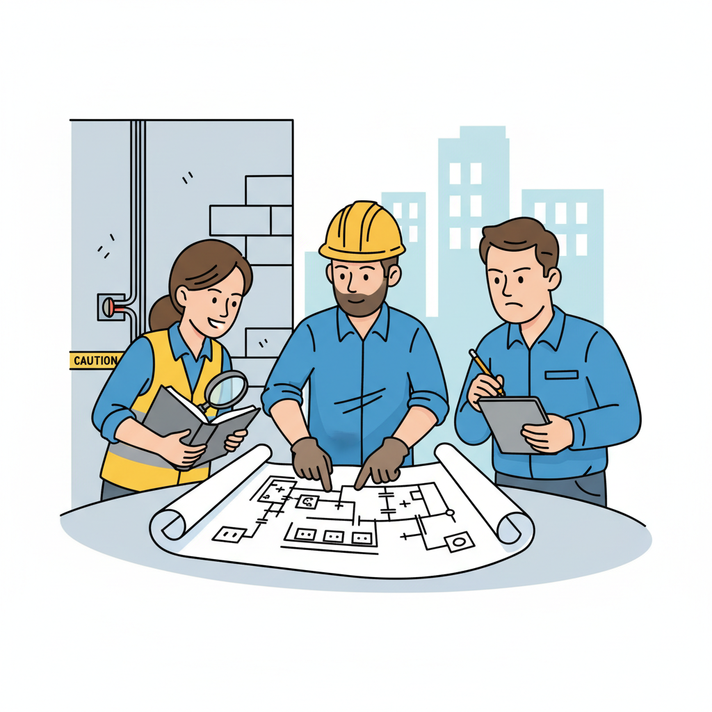 Comment vérifier la conformité d’un plan électrique avant travaux?