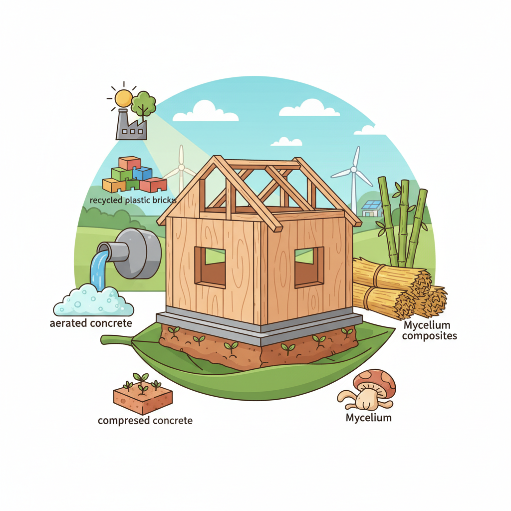 Quelles sont les innovations dans les matériaux de construction durables?