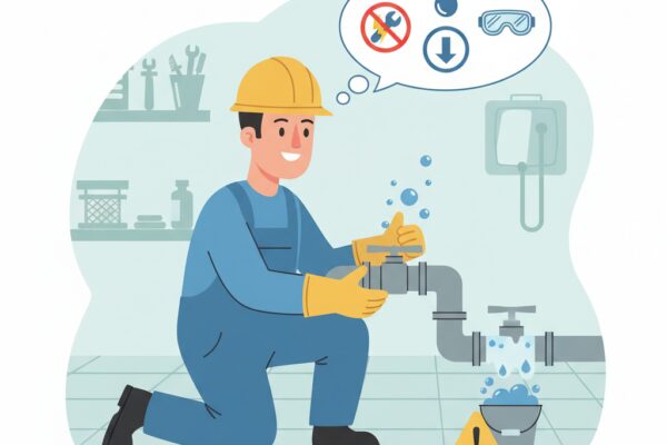 Quelles sont les précautions pour la pose d’un robinet d’arrêt?