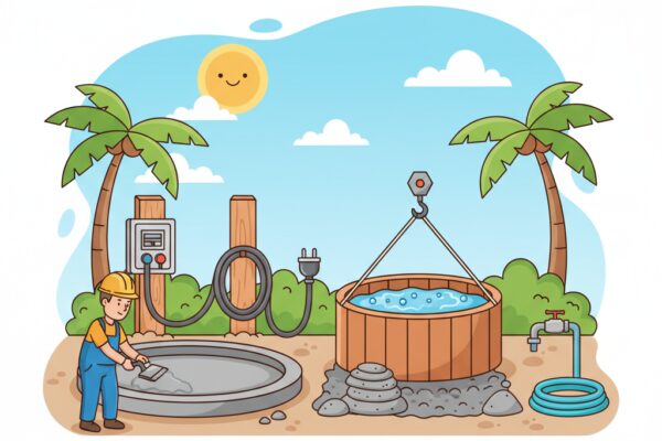Quels sont les fondamentaux pour aménager un jacuzzi extérieur?