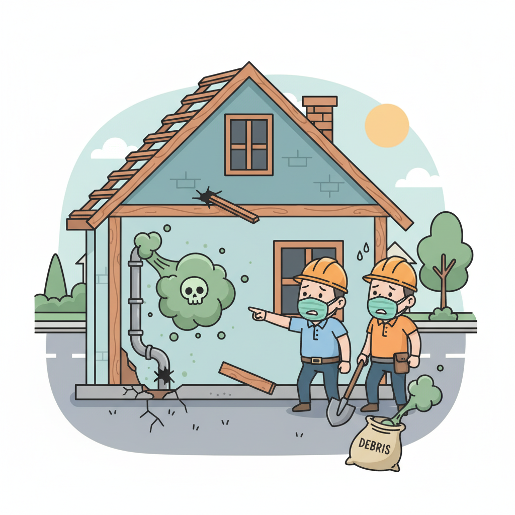Quels sont les risques liés à la présence d’amiante dans une rénovation?