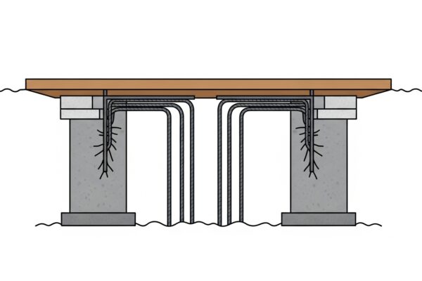 Comment assurer la liaison entre le plancher et les murs porteurs?