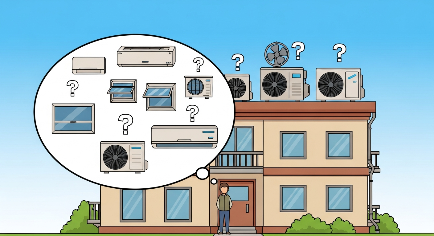 Comment choisir un système de climatisation pour un appartement?