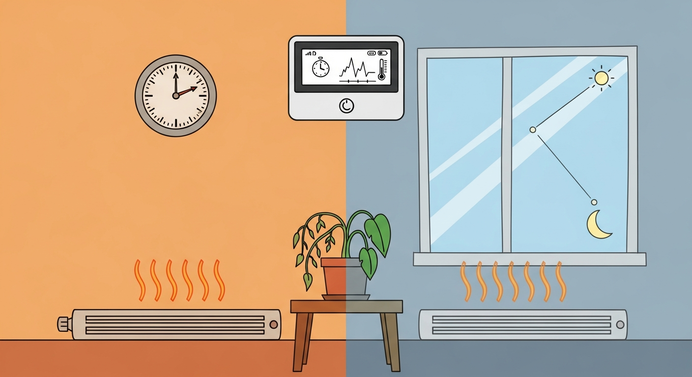 Comment contrôler le chauffage électrique avec un thermostat programmable?