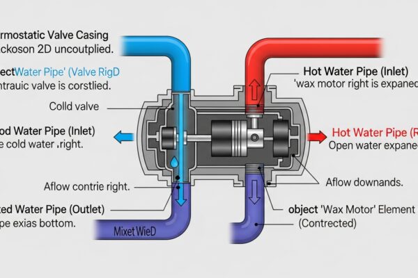 Comment fonctionne un robinet thermostatique?