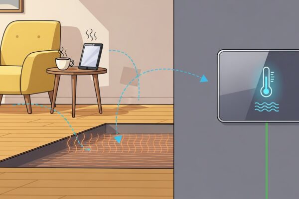 Comment intégrer la domotique à un système de chauffage au sol?