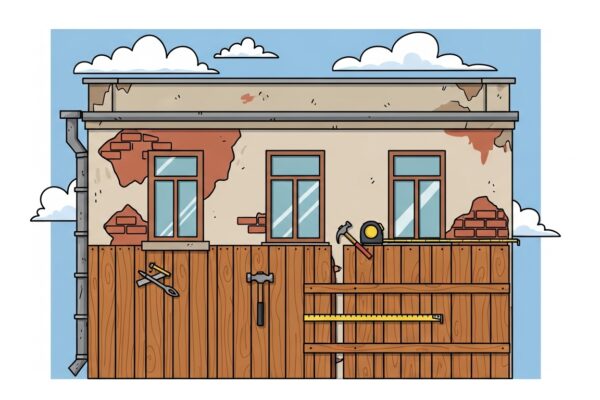 Comment intégrer un bardage en bois sur une façade ancienne?