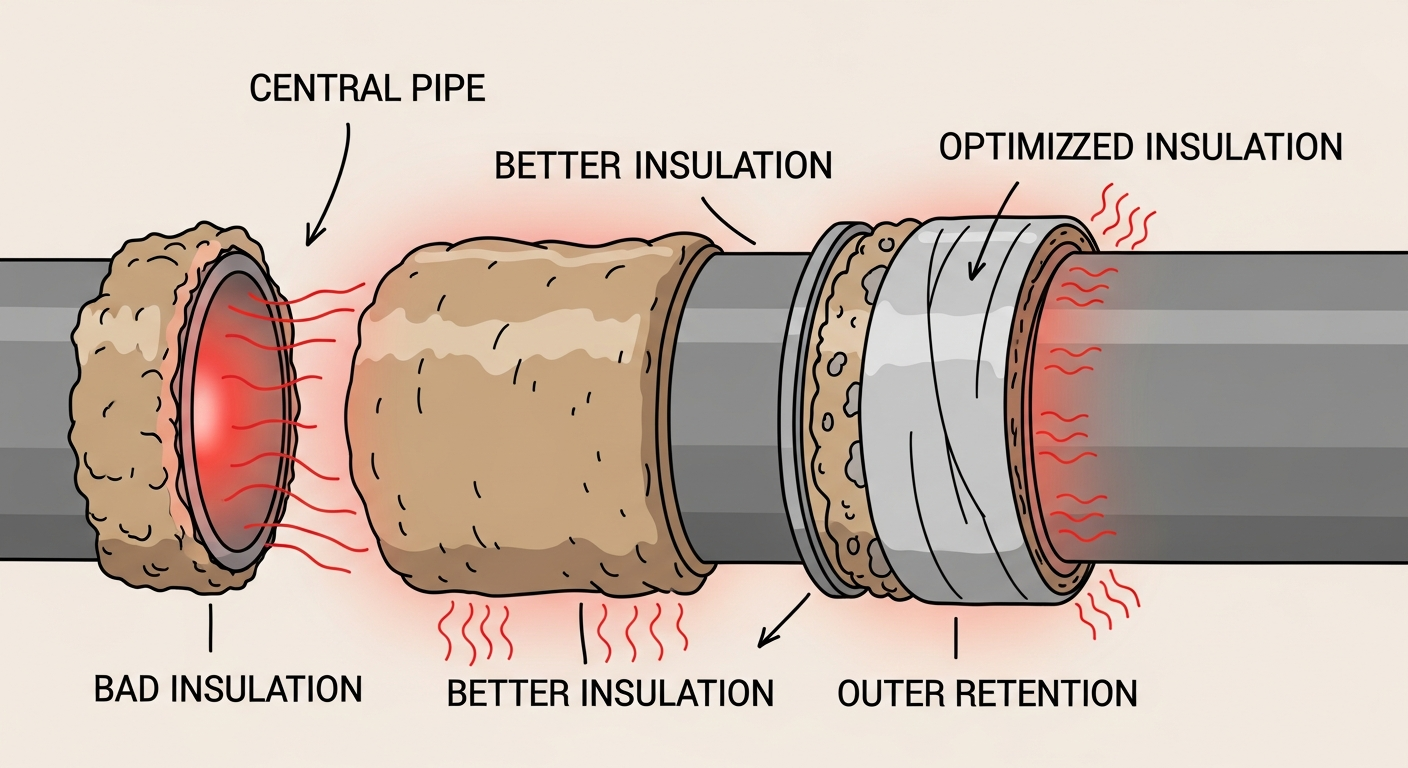 Comment optimiser l’isolation thermique autour des tuyaux de chauffage?