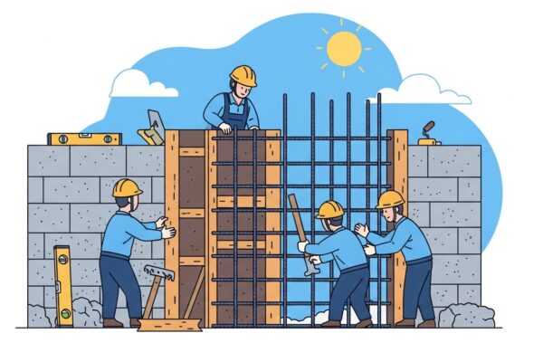 Quelles sont les normes à respecter pour les murs en béton armé?