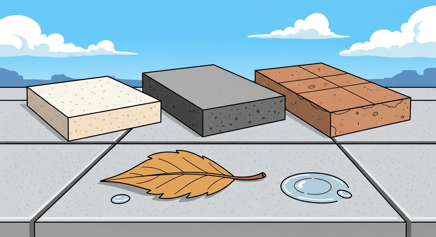 Quels matériaux choisir pour un carrelage extérieur antidérapant?