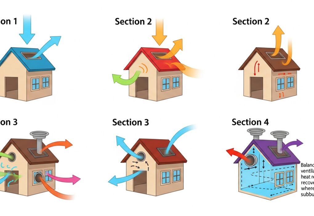 Quels sont les différents types de VMC pour améliorer la ventilation?