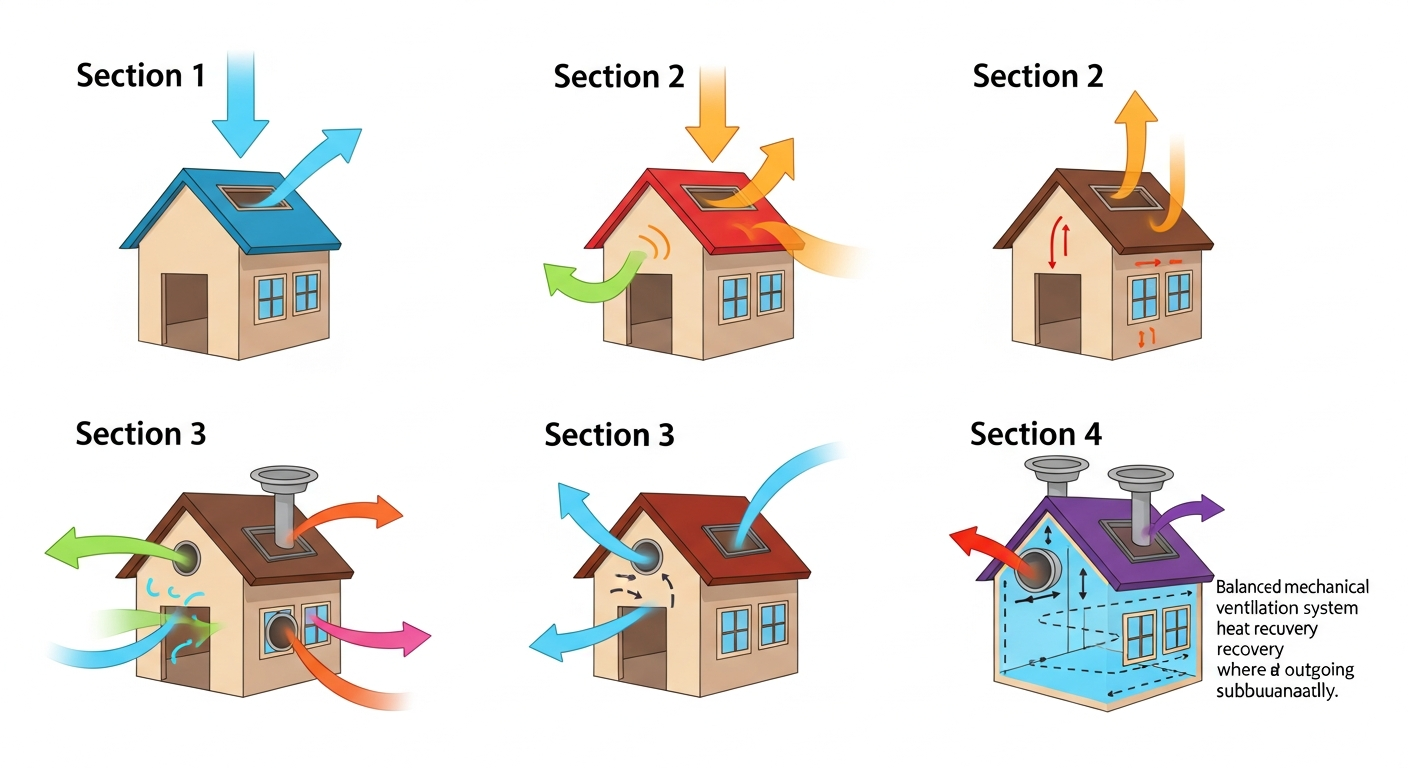 Quels sont les différents types de VMC pour améliorer la ventilation?
