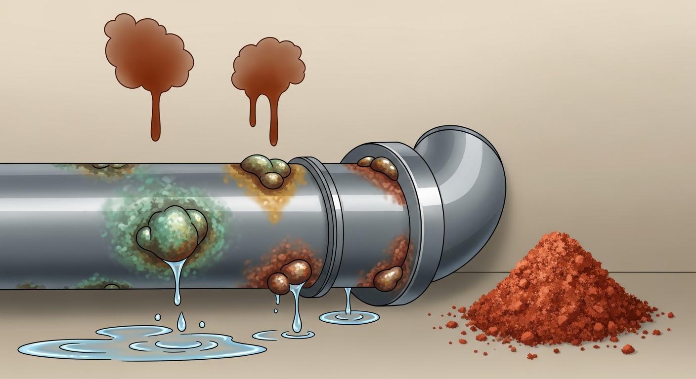 Quels sont les signes d’un problème de corrosion dans une installation de plomberie?