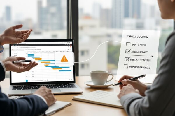 Comment intégrer la gestion des risques dans le processus de travaux?