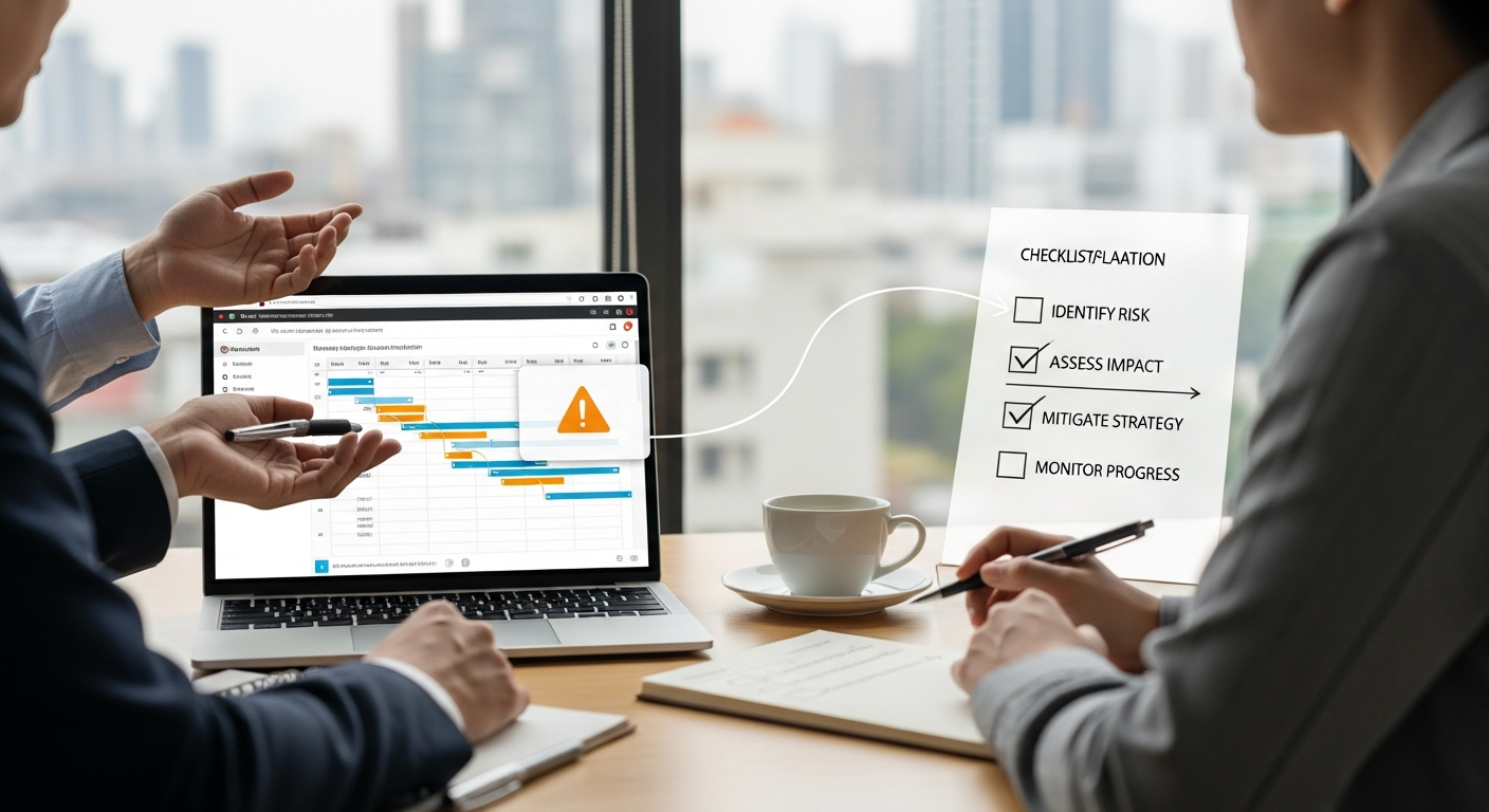 Comment intégrer la gestion des risques dans le processus de travaux?