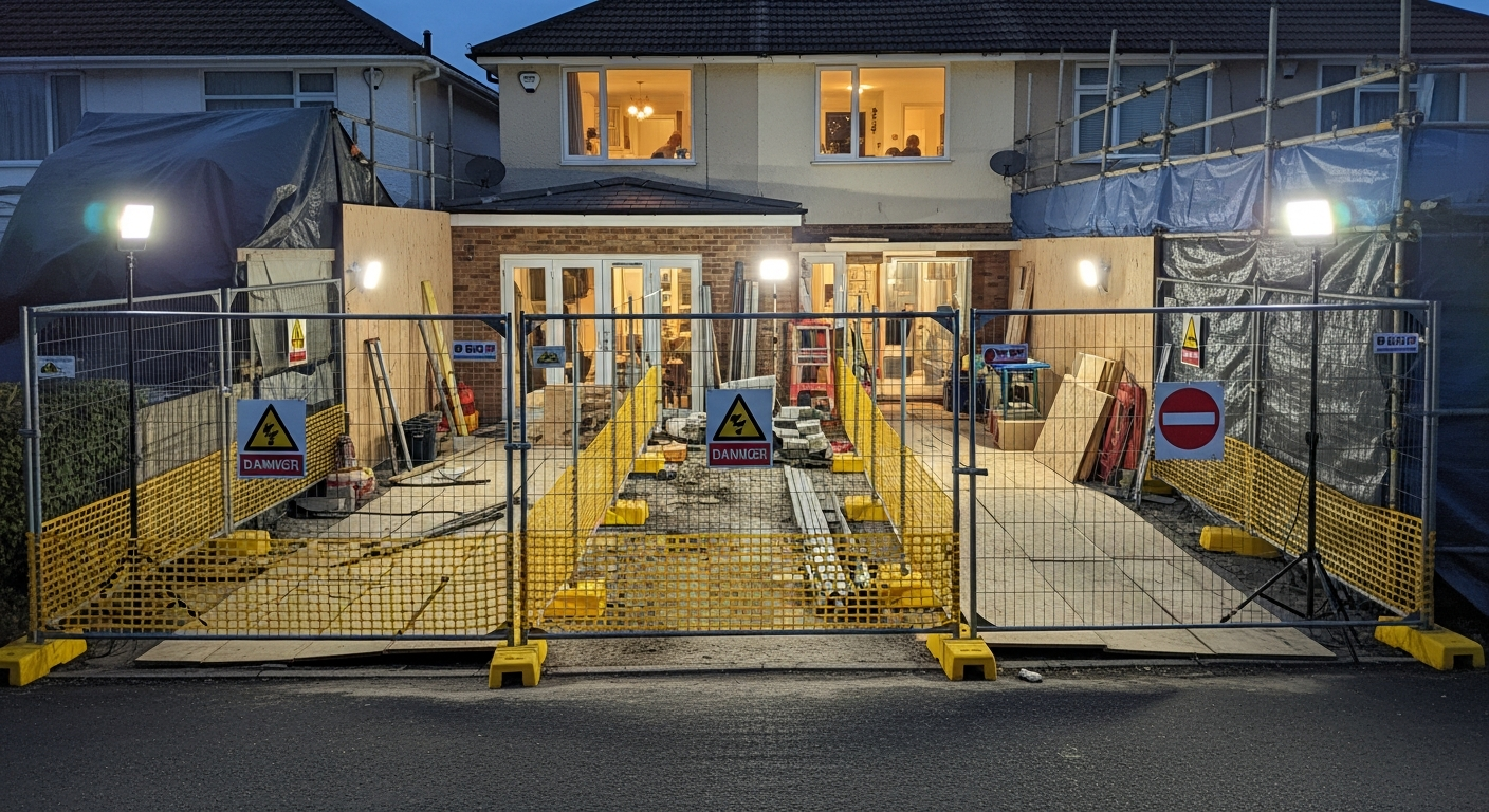 Comment sécuriser un chantier de rénovation en milieu habité?