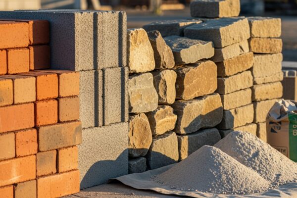 Quels matériaux sont les plus utilisés pour les travaux de maçonnerie ?