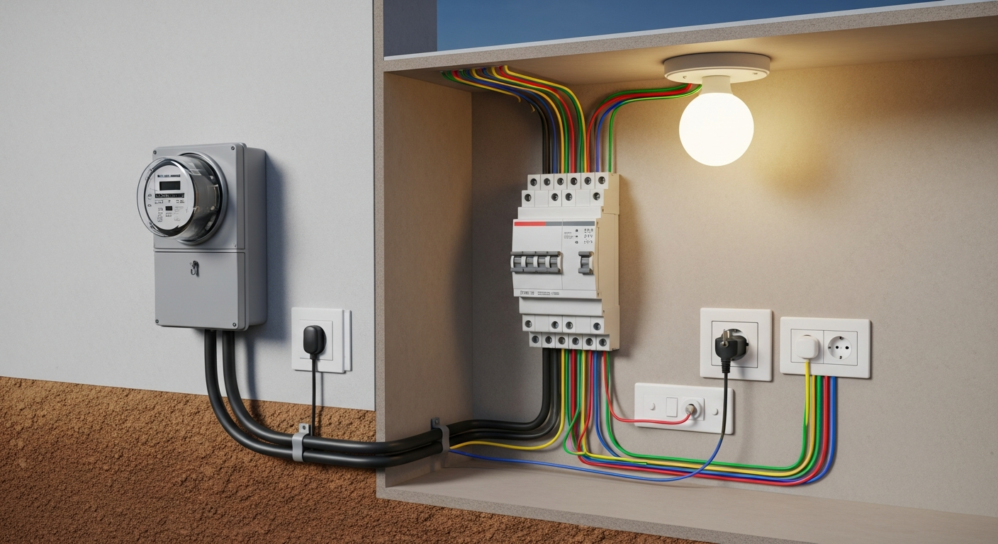 Quels sont les principes de base d’un réseau électrique domestique?