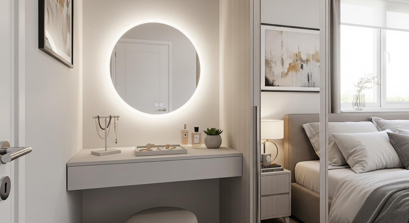 Comment agencer un dressing dans une chambre peu spacieuse?