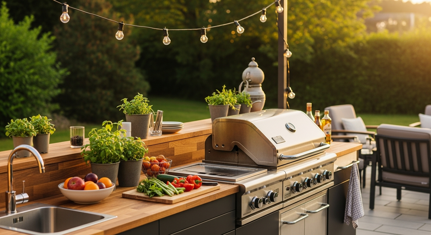 Comment aménager une cuisine extérieure pour l’été?