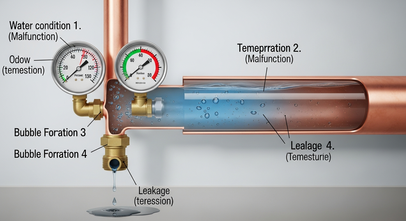 Comment détecter une panne sur un circuit de chauffage à eau?