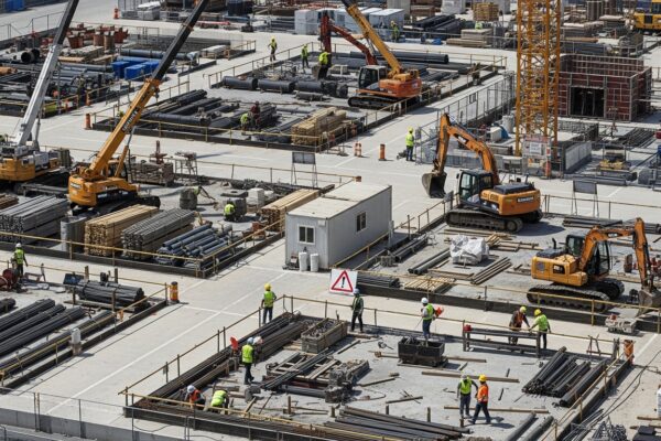 Comment organiser un chantier de construction pour une meilleure efficacité?