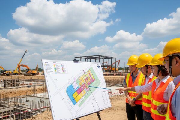 Comment organiser une visite de chantier pour assurer un suivi efficace?
