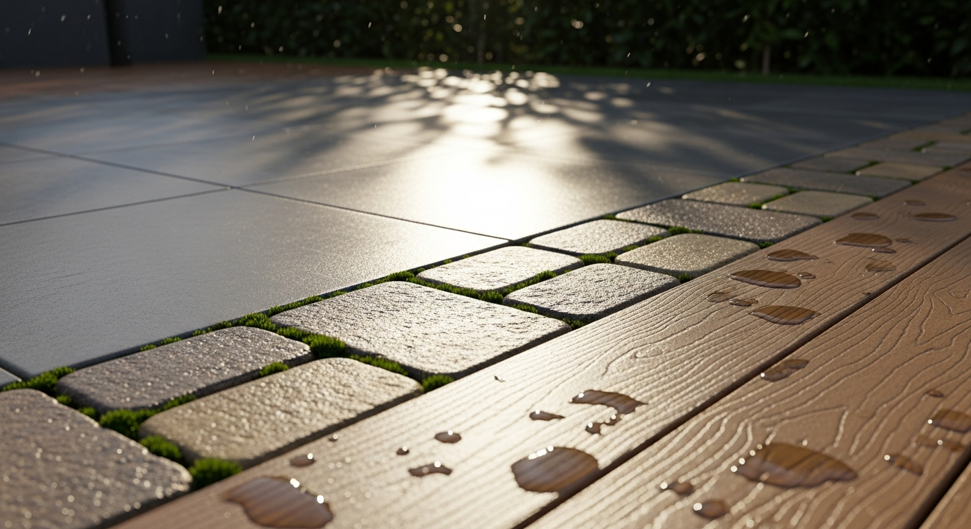 Quels matériaux choisir pour un sol extérieur résistant aux intempéries?