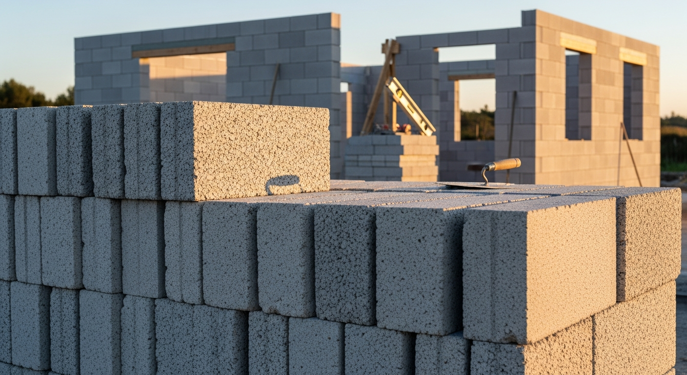 Quels sont les avantages du béton cellulaire dans la construction neuve?