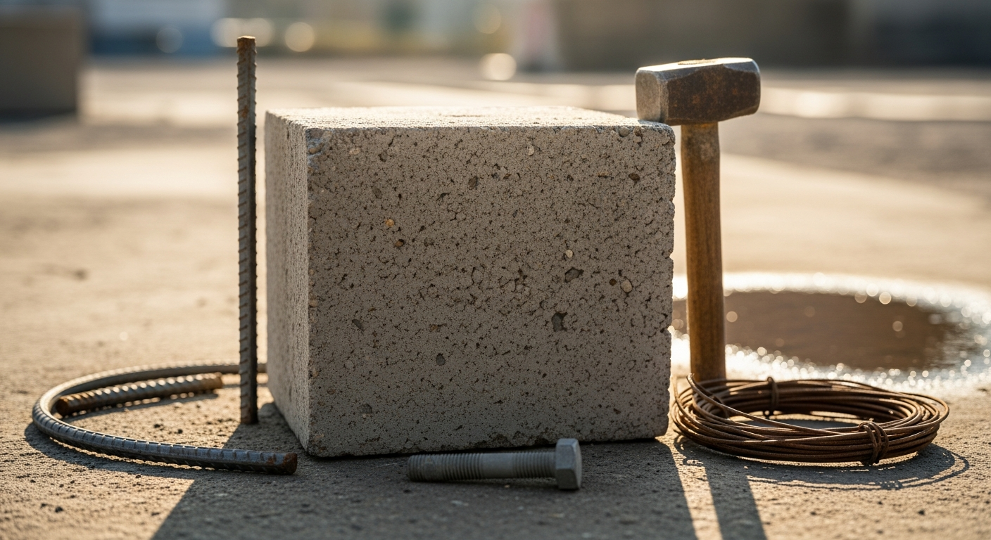 Quels sont les critères de résistance pour un bloc de béton?