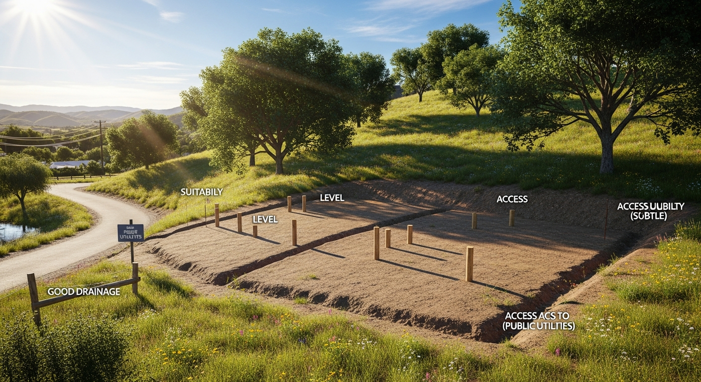 Quels sont les critères pour sélectionner un terrain constructible?