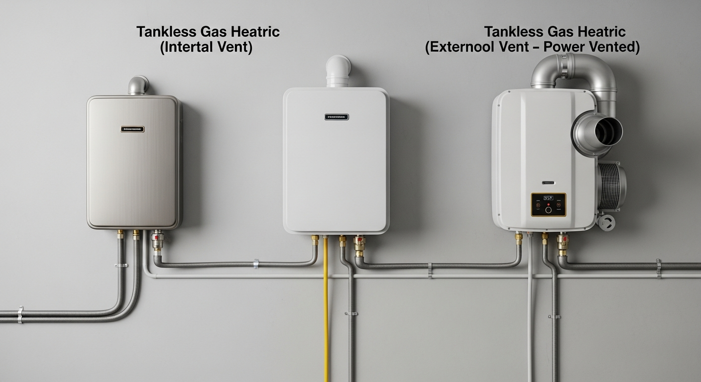 Quels sont les différents types de chauffe-eau instantanés?