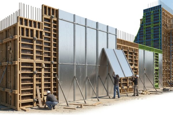 Quels sont les différents types de coffrages pour la construction de murs?