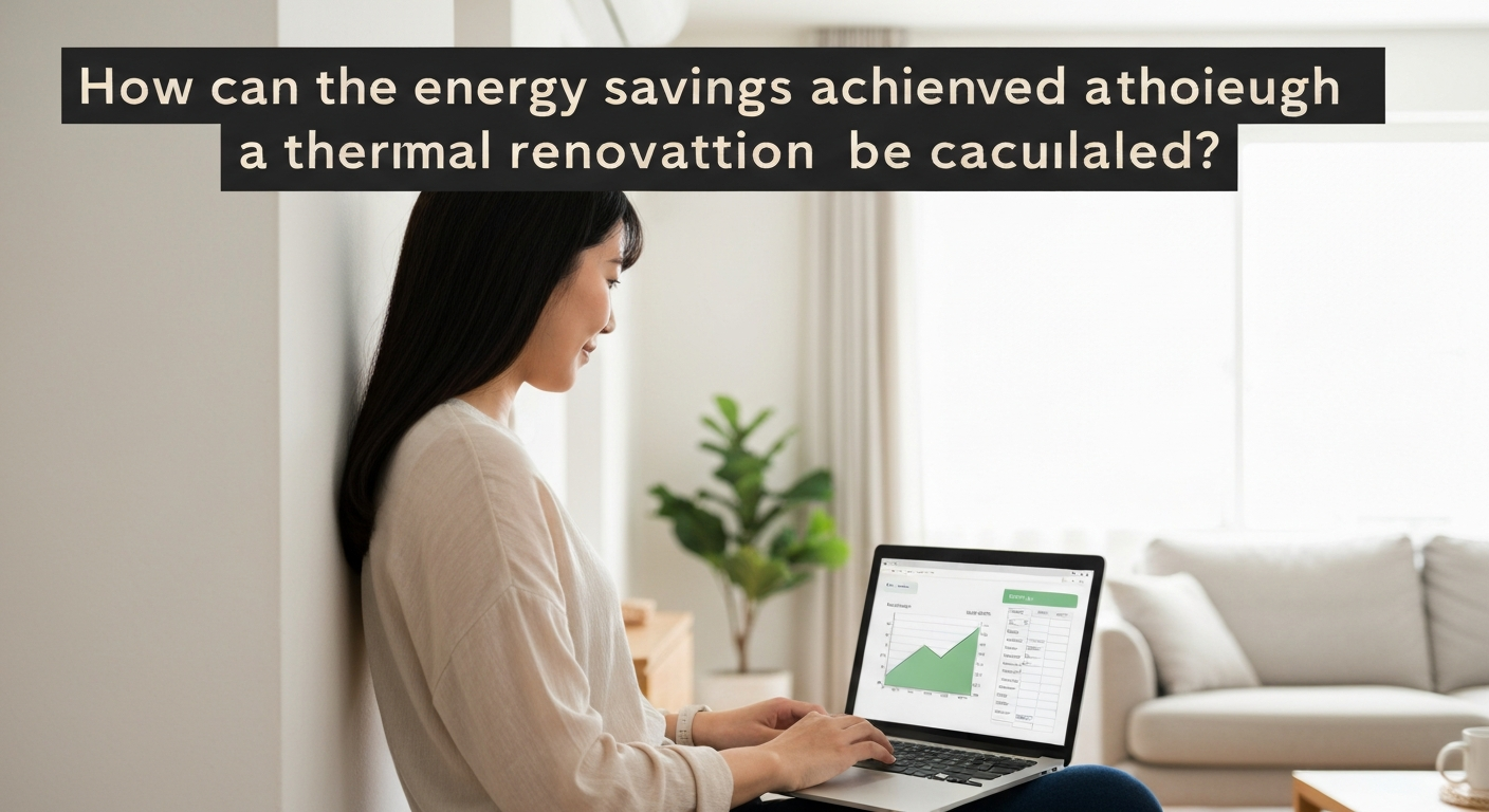 Comment calculer les gains énergétiques suite à une rénovation thermique?