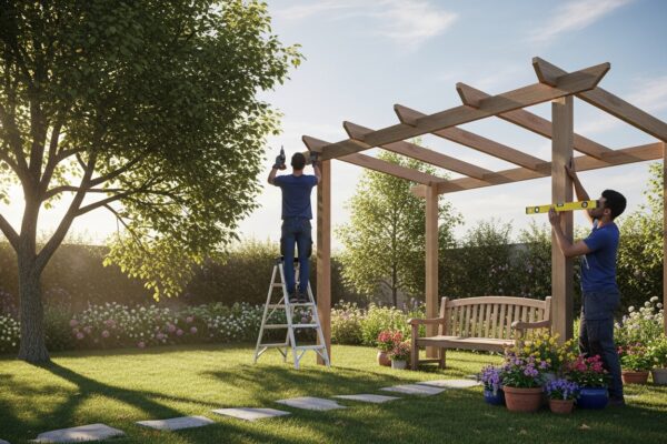 Comment installer une pergola pour un jardin ombragé?
