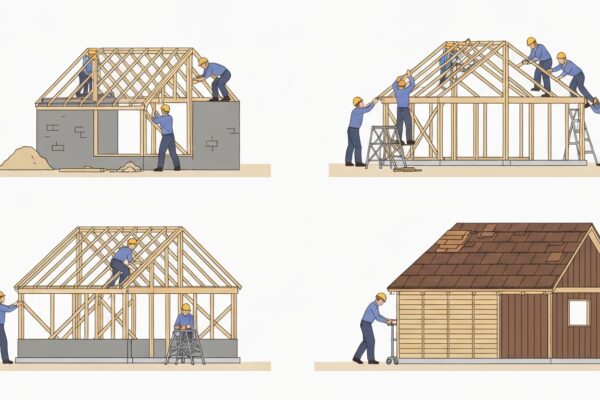 Quelles sont les principales étapes de la construction d’un ouvrage?