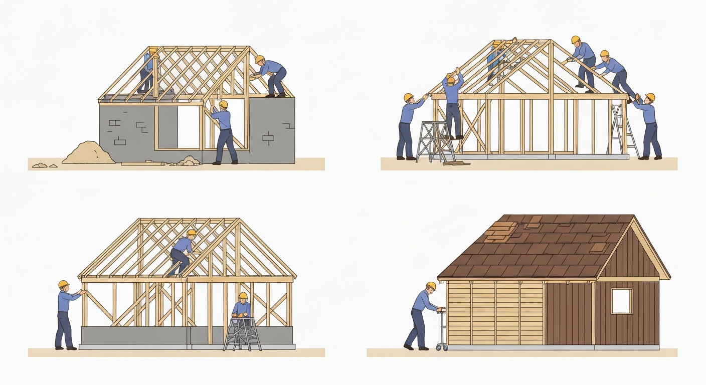 Quelles sont les principales étapes de la construction d’un ouvrage?