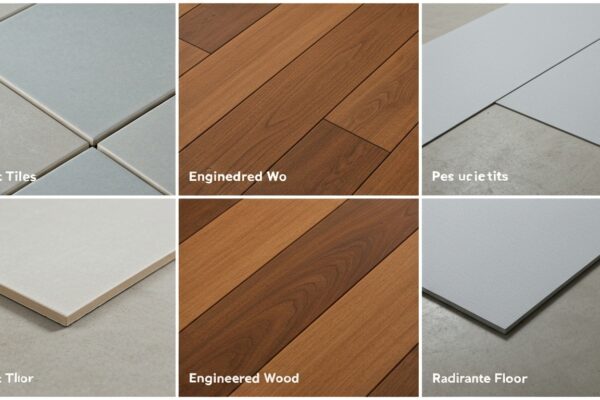 Quels matériaux privilégier pour un plancher chauffant rénové?
