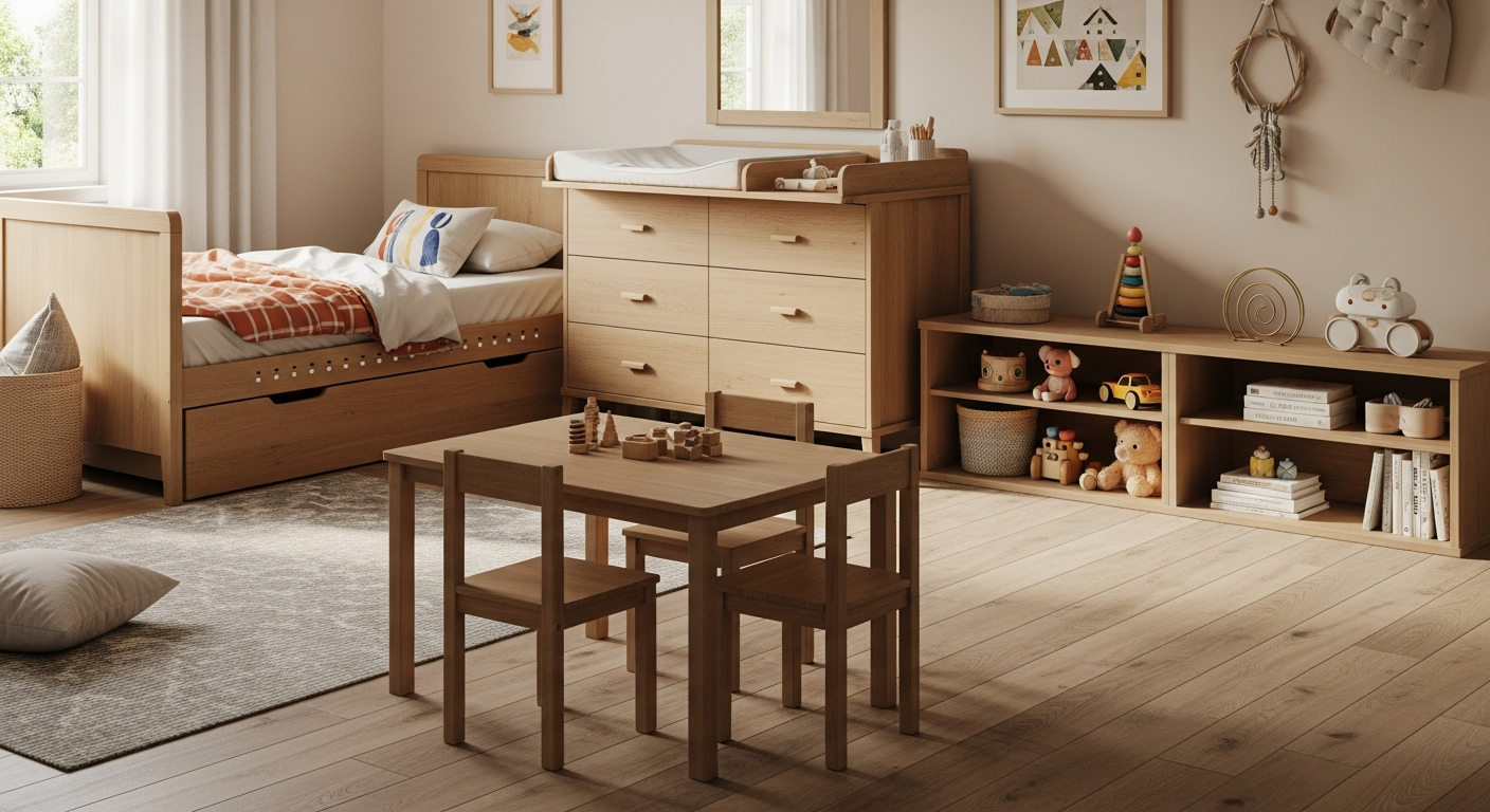 Quels meubles choisir pour une chambre d’enfant évolutive?