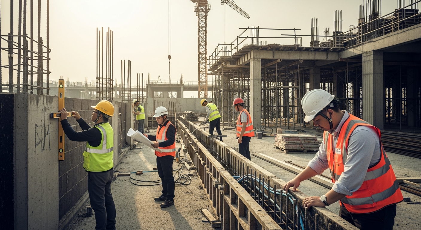 Quels sont les contrôles qualité à réaliser pendant des travaux?